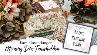 Junk Journal  deutsch  Eure Einsendungen für April  memodexparty [upl. by Nodnelg]