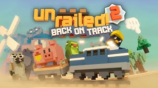 Unrailed 2 Back on Track Announcement Trailer [upl. by Raval]