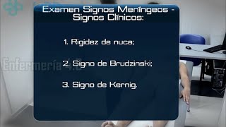 🌟SIGNOS MENÍNGEOS  RIGIDEZ DE NUCA  BRUDZINSKI  KERNIG🌟 [upl. by Einot108]