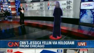 CNN Hologram TV First [upl. by Nangem]