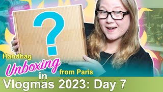 Vlogmas 2023 Day 7 Stunning French amp Italian Handbag UNBOXING  Autumn Beckman [upl. by Leyes]