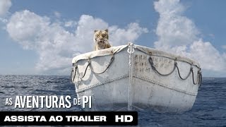 As Aventuras de Pi  Trailer Legendado HD [upl. by Atikim]