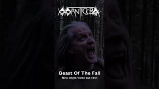 Manticora  quotBeast of the fallquot teaser heavymetal thrashmetal shorts shortsvideo [upl. by Athena576]