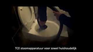 Toilet stoomreinigen met een TCE stoomcleaner [upl. by Ervin674]