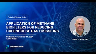 Application Of Methane Biofilters To Reduce Greenhouse Gas Emissions [upl. by Asta]