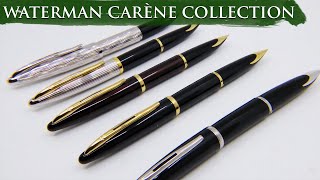 Waterman Carène Collection Overview  Inlaid nib Fountain pens  Available at Appelboom [upl. by Tedmann]