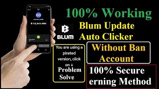 BLUM UPDATE AUTO CLICKER  Blum Auto Clicker Android  Auto Clicker Blum  Blum Auto Clicker Update [upl. by Bhatt]