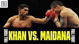 FULL FIGHT  Amir Khan vs Marcos Maidana [upl. by Dorine33]