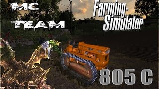 Farming Simulator 2013 ITA MC TEAM 805c Aratura in collina [upl. by Reiner]