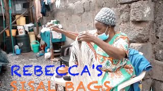 Rebeccas HandMade Sisal Bags [upl. by Drofub77]