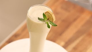 Banana Smoothie Curd  Sanjeev Kapoor Khazana [upl. by Yrad429]