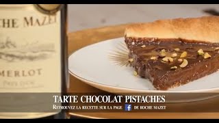 Recette de Papilles amp Pupilles  Tarte chocolat pistaches [upl. by Perla]