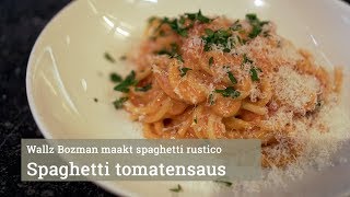 De beste amp simpelste spaghetti met tomatensaus [upl. by Ahseem]