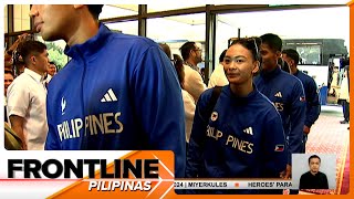 Pinoy Olympians pinarangalan ng Kamara  Frontline Pilipinas [upl. by Frankie]