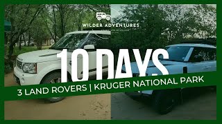 10 days 3 Land Rovers  Kruger National Park South Africa [upl. by Jemima]