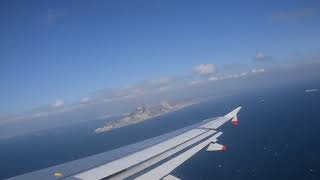 British Airways BA492 Gibraltar Aborted landing 25th Feb 2019 [upl. by Natica]