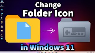 How to Change your Windows 11 Folder Icons [upl. by Sivrat]