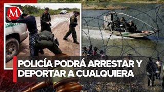 Aprueban ley para que policía de Texas detenga a inmigrantes  Noticias Telemundo [upl. by Blankenship326]