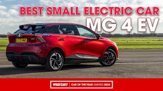 MG 4 EV 5 reasons why it’s our 2024 Best Small Electric Car  What Car  Sponsored [upl. by Fleece]