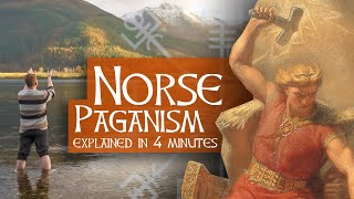 Norse Paganism Explained in Under 4 Minutes [upl. by Ellesor]