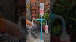 Technique to fix PVC pipe faucet low water pressure shorts [upl. by Fraze]