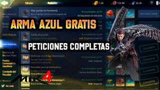 MIR 4  PETICIÓN Inquiridor de veneno Completo  Arma azul gratis [upl. by Beberg]