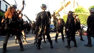 Beltane Border Morris  Tolmen Stone  Church House Inn 30 May 24 [upl. by Vardon]