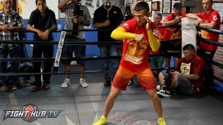 Vasyl Lomachenkos FULL shadow boxing workout  Lomachenko vs Marriaga video [upl. by Marlowe]