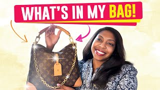 Whats in my Louis Vuitton Odeon Bag And the alternative bags I Love WIMB [upl. by Nicole152]