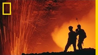 Carsten Peter Inside the Nyiragongo Volcano  Nat Geo Live [upl. by Xxam709]