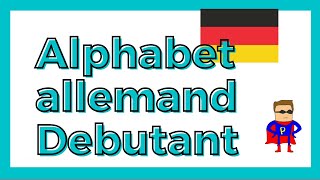 VIDEO ANIMEE APPRENDRE alphabet ALLEMAND FaCiLe et LA PRONONCIATION🛑 [upl. by Meras24]