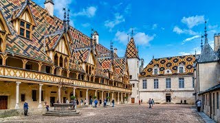 Beaune France • Including the Hospices de Beaune in Burgundy France [upl. by Anayt]