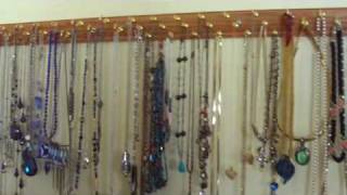 Quick and Easy Necklace and Jewelry Organizer [upl. by Mariano662]