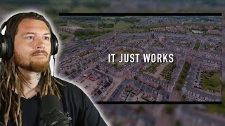 American Reacts to This Town PROVES We Can Still Build Beautiful Cities [upl. by Aeslehs]