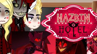 Hazbin Hotel react to Alastor  Hazbin Hotel x Gacha  GCRV [upl. by Niamrahc]