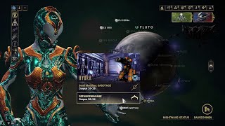 Warframe Pluto  Hydra Schwester von Parvos Erschaffung Gefangennahme 3034 Mag Prime [upl. by Llet]