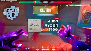 Valorant AMD RYZEN 5 5700G Max Settings [upl. by Wilfrid253]