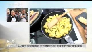 RECETTE  Magret de canard et pommes de terre sarladaises [upl. by Padegs]