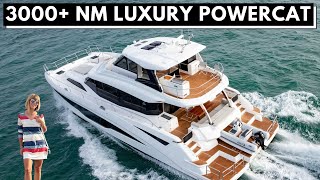 2021 AQUILA 70 LUXURY POWER CATAMARAN Yacht Tour Liveaboard Charter [upl. by Aikehs225]