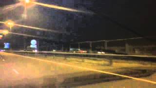 WATCH Vehicle driving into oncoming traffic before fatal accident [upl. by Eicyaj517]