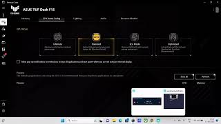 How to fix Armoury Crate application missing GPU power saving tab issue in ASUS gaming PCs shorts [upl. by Terence]