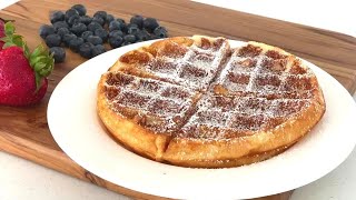 Buttermilk Belgian Waffles Recipe [upl. by Lawry]