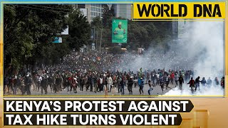 Kenya Protests against tax hike turn violent  World DNA  WION [upl. by Ephraim]