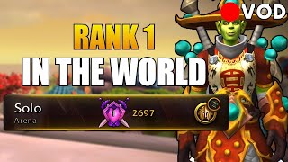 Rank 1 WindWalker Monk In The WORLD Full Vod [upl. by Ardyaf53]