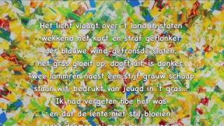 M Vasalis  gedicht  Voorjaar [upl. by Bernete719]