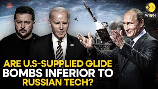 RussiaUkraine war Why are USsupplied glide bombs struggling against Russia  WION Originals [upl. by Accber]