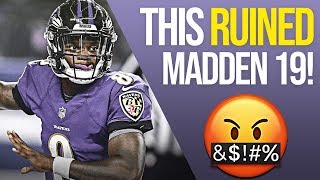 This Is What Ruined Madden 19 [upl. by Dunaville]