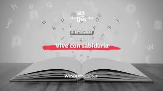 19 Setiembre – Proverbios 19  Vive con sabiduría [upl. by Anialam980]