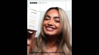 Shrine Drop It Toner Kit Ash Blonde  Salons Direct [upl. by Agnesse]