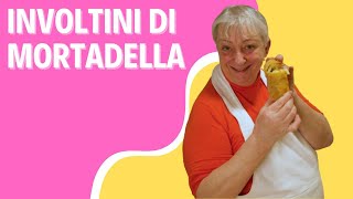 INVOLTINI DI MORTADELLA Ricetta semplice e veloce [upl. by Aizahs]